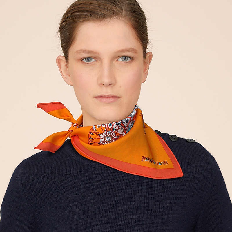 エルメス LA FOLLE PARADE シルクスカーフ La Folle Parade scarf 90 | Hermès Australia